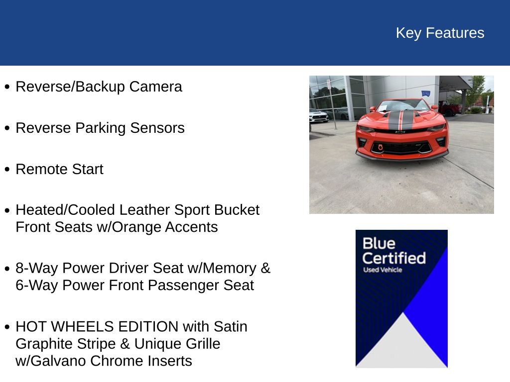 2018 Chevrolet Camaro 2SS