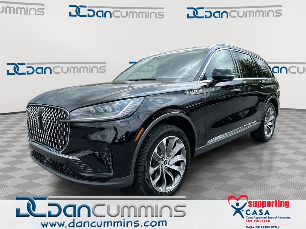 Infinite Black Metallic Clearcoat 2026 Lincoln Aviator SUV / Crossover All-Wheel Drive Automatic
