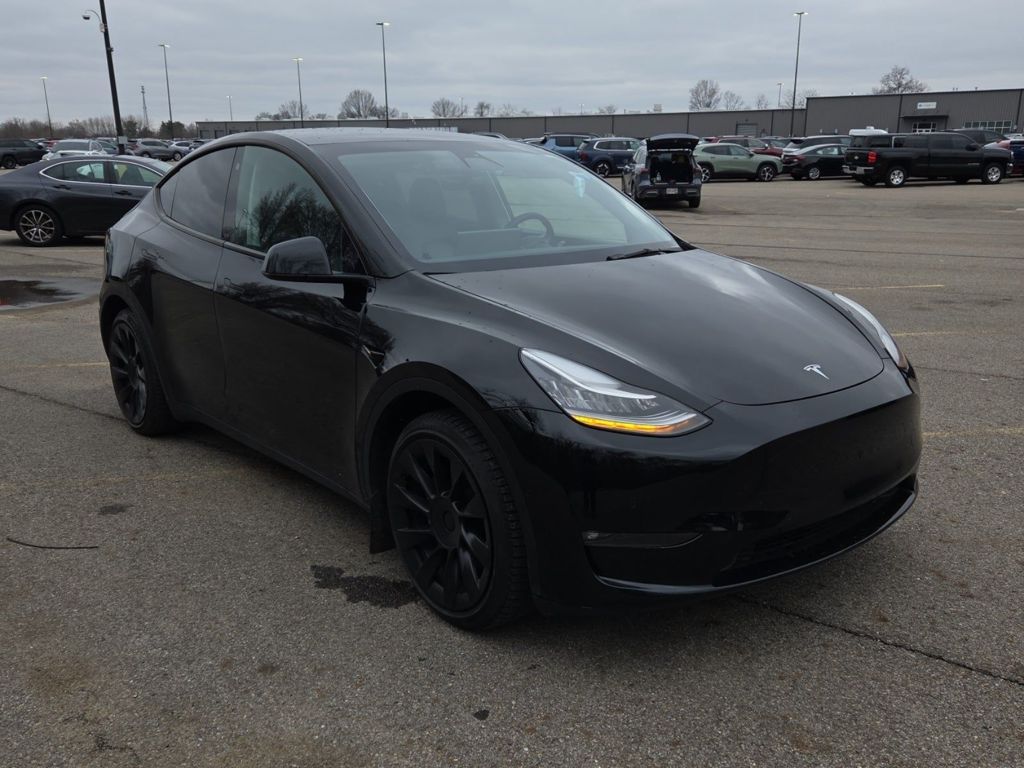 Black 2021 Tesla Model Y Long Range AWD SUV / Crossover All-Wheel Drive 1-Speed Automatic
