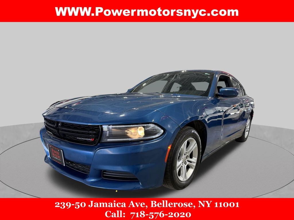Blue (Frostbite) 2022 Dodge Charger Sedan Rear-Wheel Drive 8-Speed Automatic