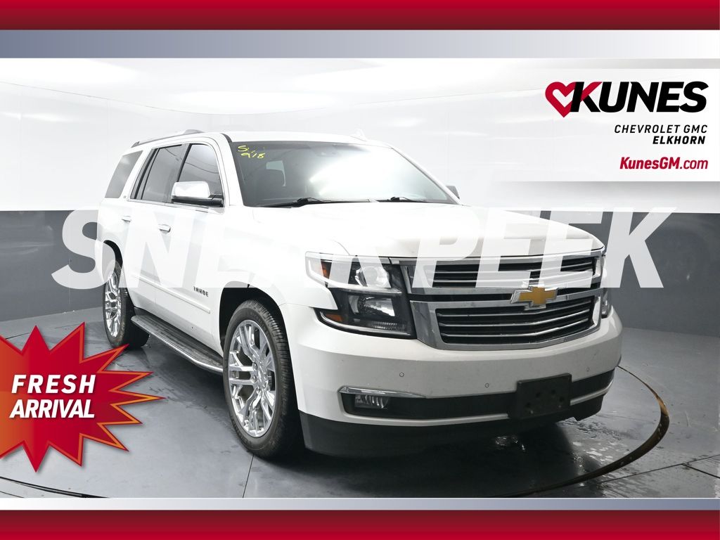 White (Iridescent Pearl Tricoat) 2016 Chevrolet Tahoe SUV / Crossover Four-Wheel Drive 6-Speed Automatic Overdrive