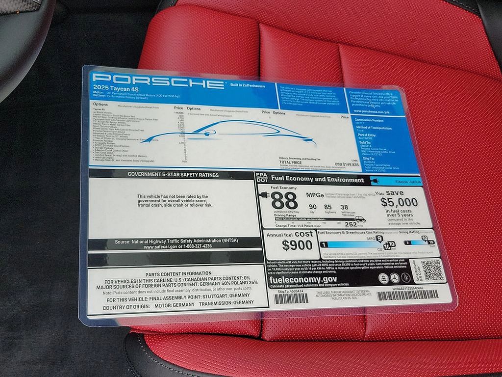 Thumbnail: 2025 Porsche Taycan - 25