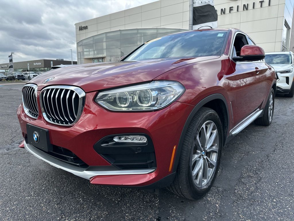 Flamenco Red Metallic 2019 BMW X4 xDrive30i AWD SUV / Crossover All-Wheel Drive 8-Speed Automatic