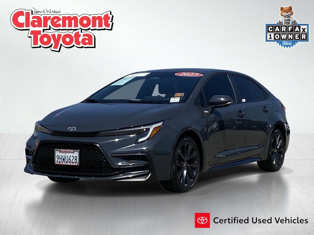 Underground 2023 Toyota Corolla SE FWD Sedan Front-Wheel Drive Continuously Variable Transmission