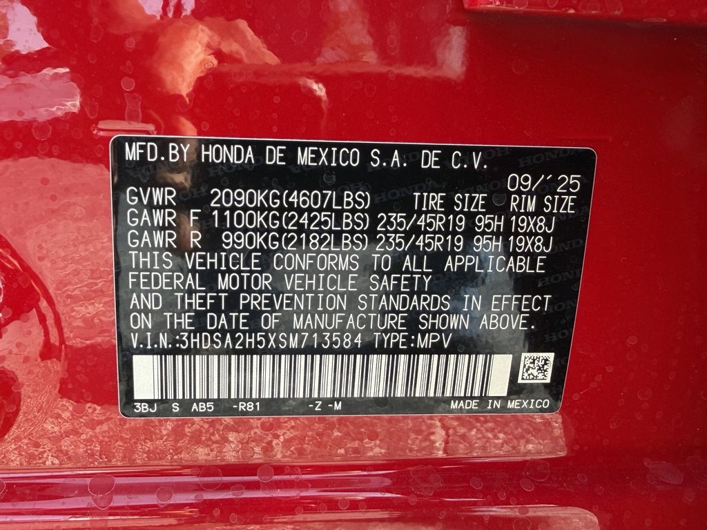 new 2025 Acura ADX car, priced at $37,118