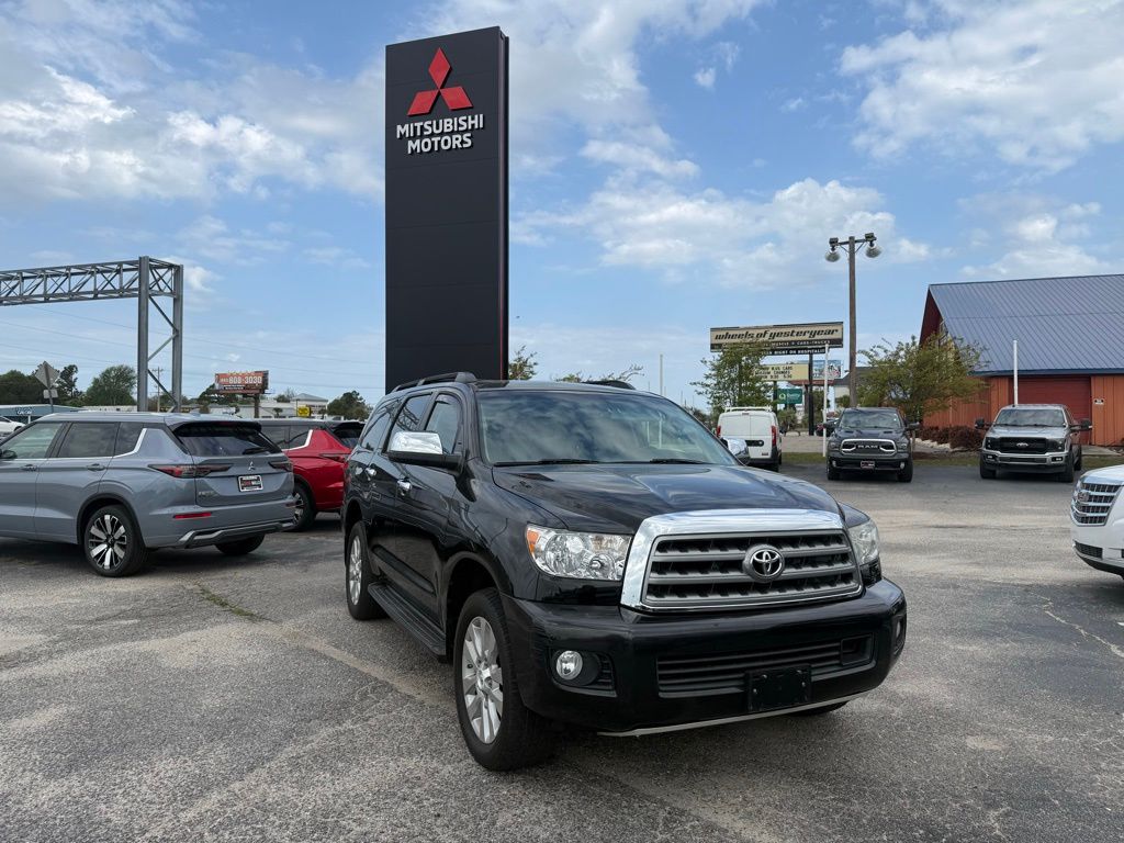 Black 2016 Toyota Sequoia Platinum 4WD SUV / Crossover Four-Wheel Drive 6-Speed Automatic