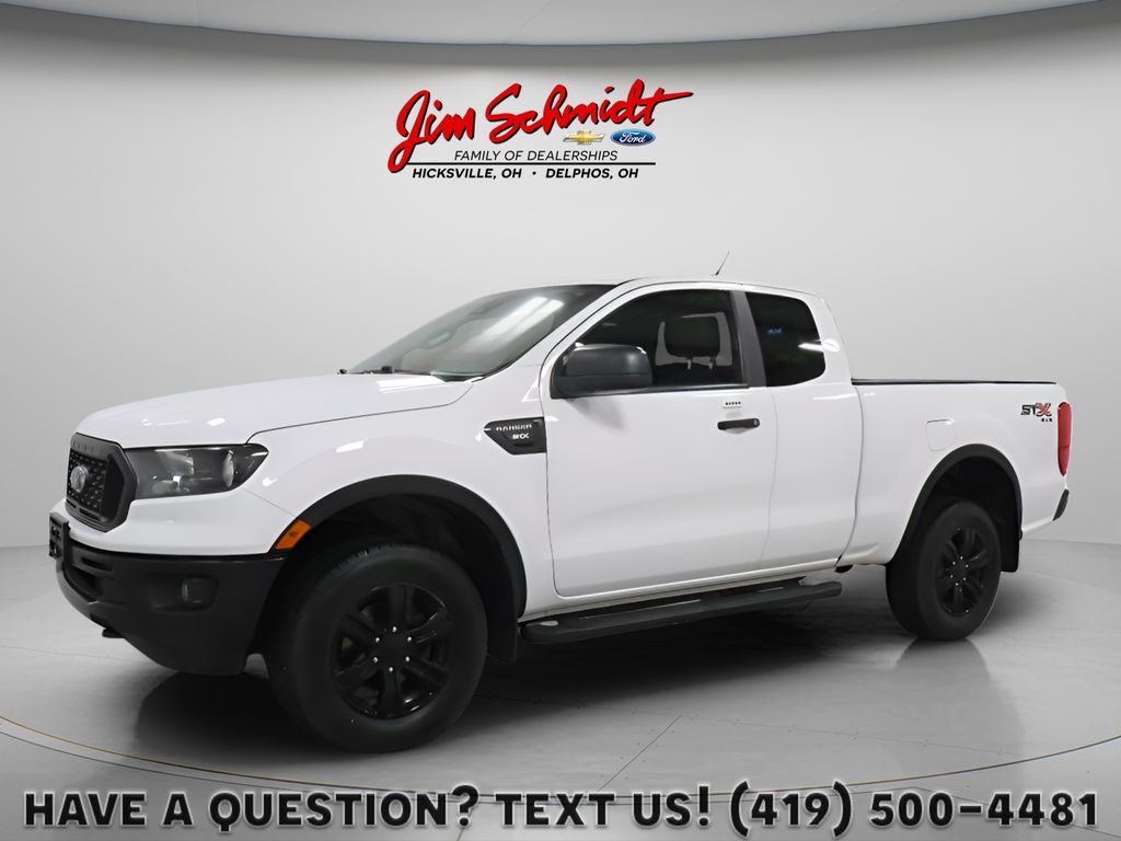 Oxford White 2023 Ford Ranger Pickup Truck Four-Wheel Drive Automatic