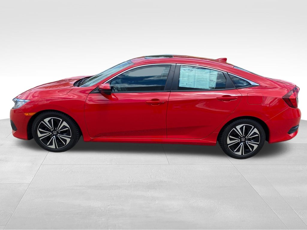 2017 Honda Civic EX-T Red at Subaru and VW of Moon Township