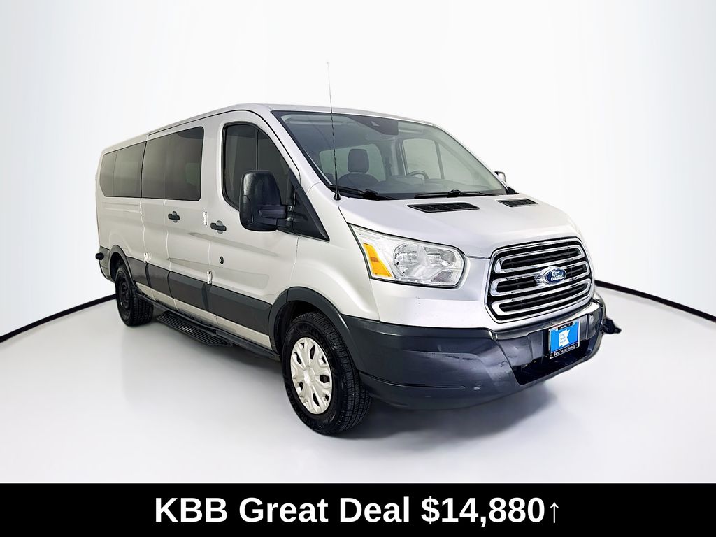 2015 Ford Transit Passenger 350 XLT Low Roof LWB RWD with 60/40 Passenger-Side Doors
