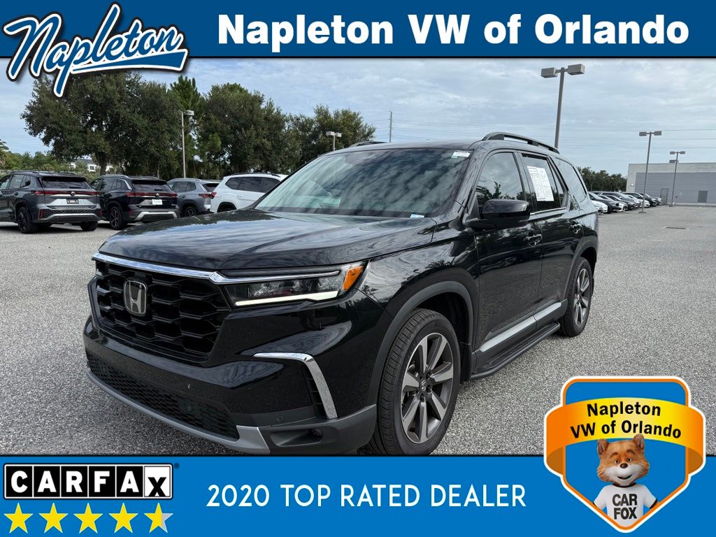 Black 2025 Honda Pilot SUV / Crossover Front-Wheel Drive Automatic