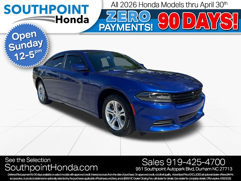 Indigo Blue 2021 Dodge Charger SXT RWD Sedan Rear-Wheel Drive 8-Speed Automatic