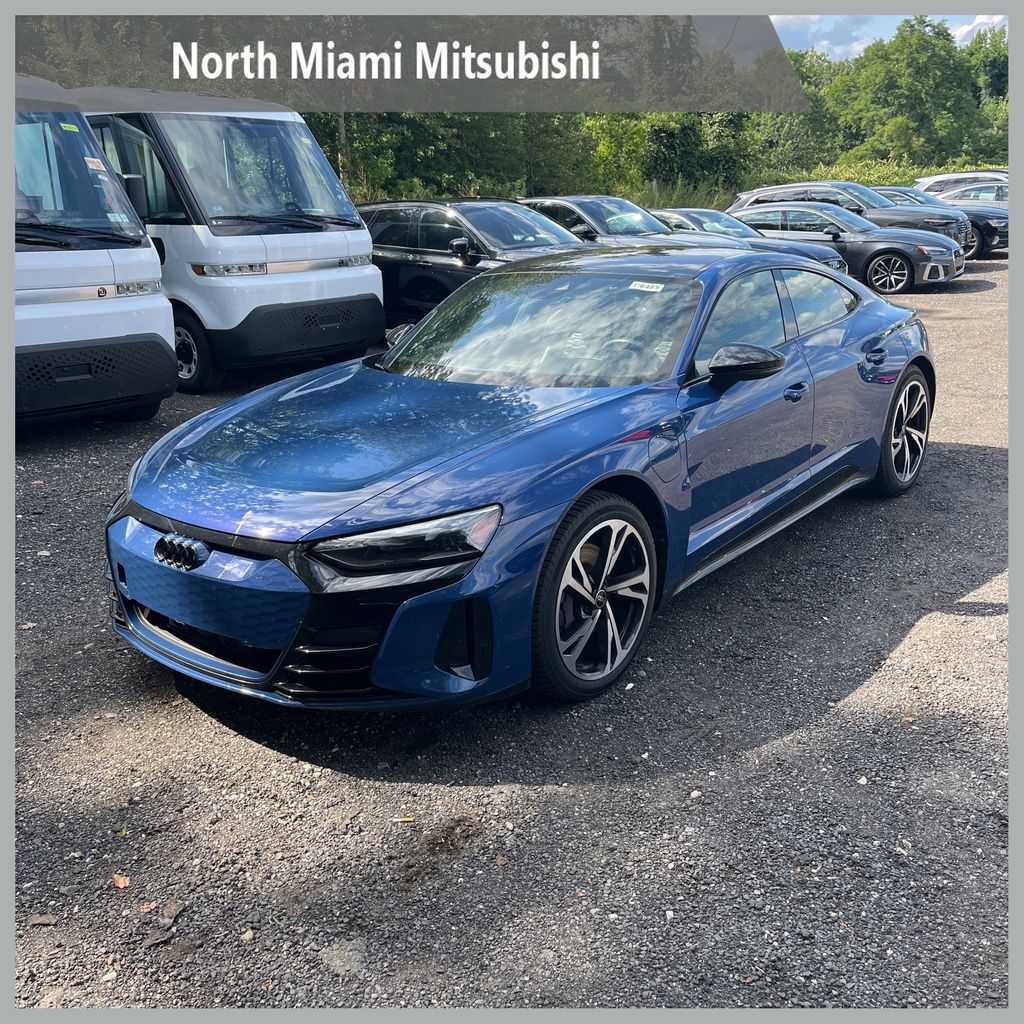 Blue Metallic 2024 Audi e-tron GT Sedan All-Wheel Drive 1-Speed Automatic