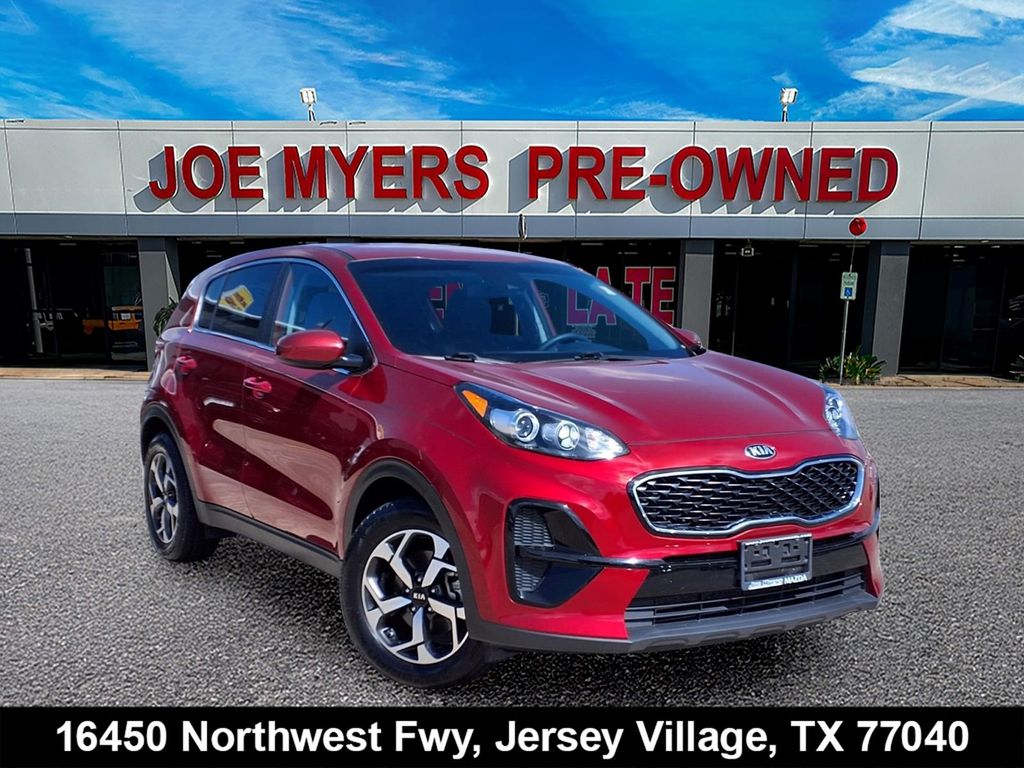 2022 Kia Sportage LX Red at DeMontrond Auto Country