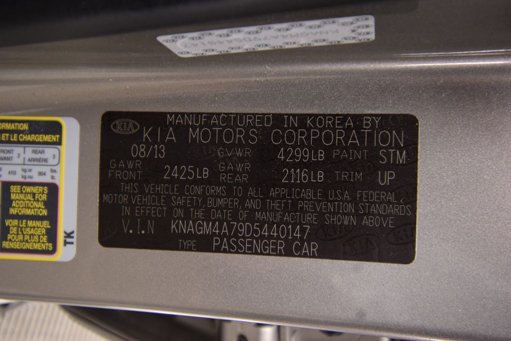 used 2013 Kia Optima car, priced at $6,500