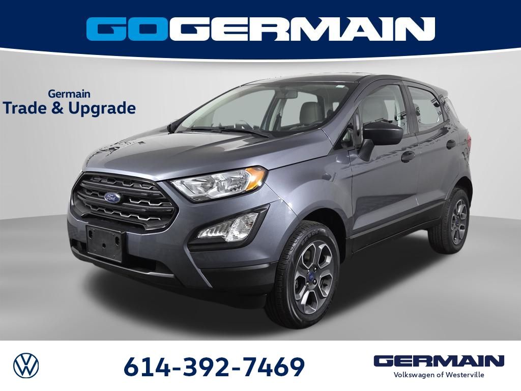 Silver (Smoke Metallic) 2020 Ford EcoSport S AWD SUV / Crossover All-Wheel Drive 6-Speed Automatic