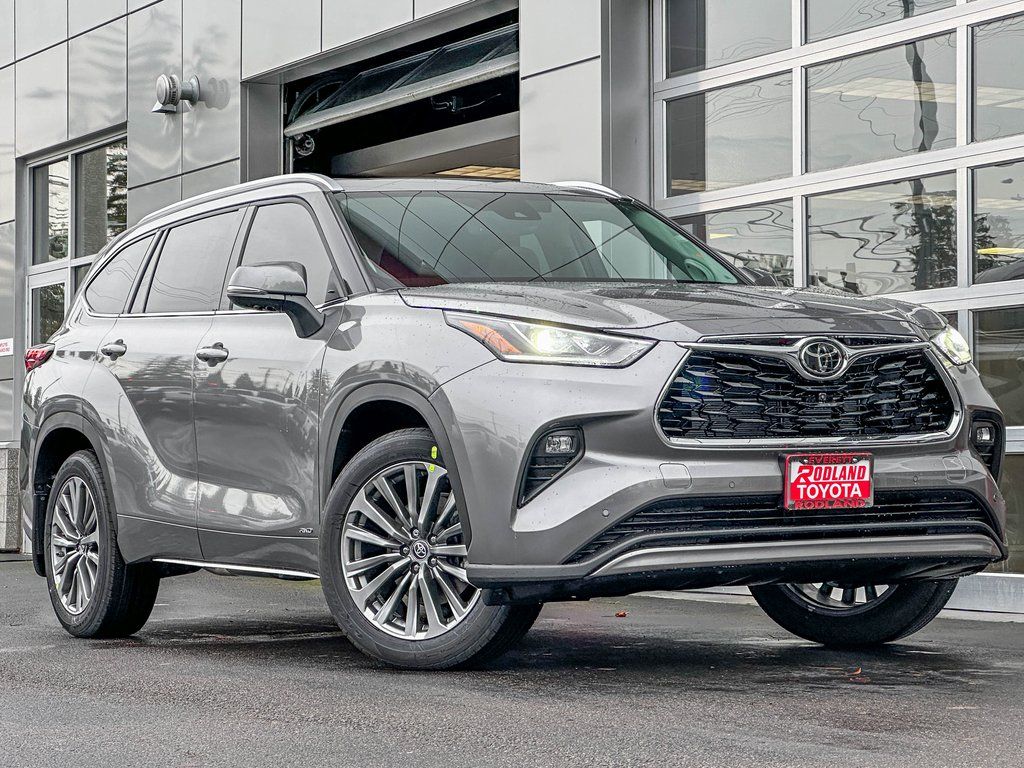 Heavy Metal 2025 Toyota Highlander Hybrid SUV / Crossover All-Wheel Drive Continuously Variable Transmission