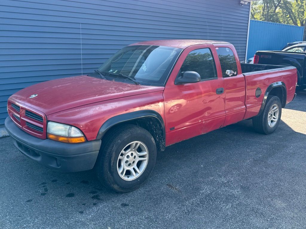 Red 2003 Dodge Dakota Pickup Truck Rear-Wheel Drive