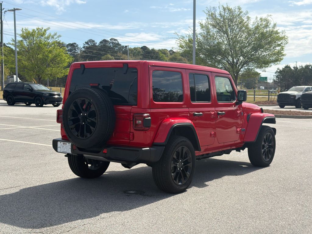 Used 2025 Red Jeep Sahara 4xe image 7