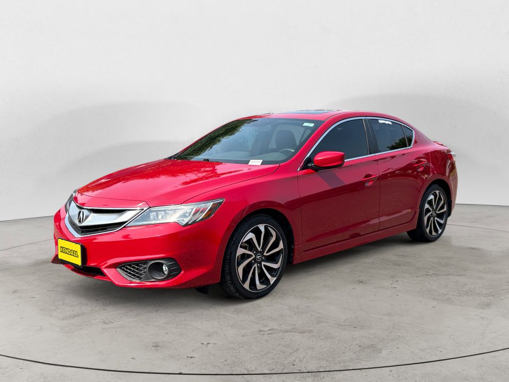 San Marino Red 2017 Acura ILX Sedan Front-Wheel Drive 8-Speed Dual Clutch