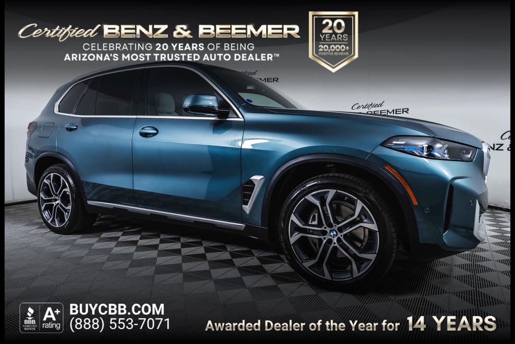 Blue Ridge Mountain Metallic 2026 BMW X5 xDrive40i SUV / Crossover All-Wheel Drive 8-Speed Automatic