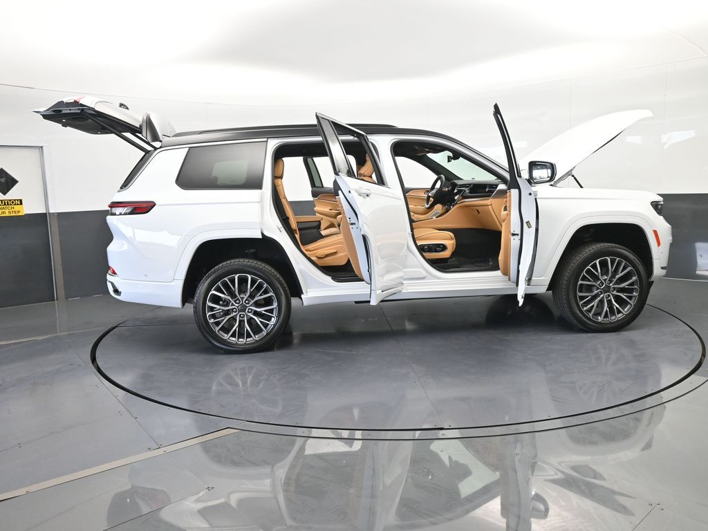 New 2025 Bright White Clearcoat Jeep Summit image 96