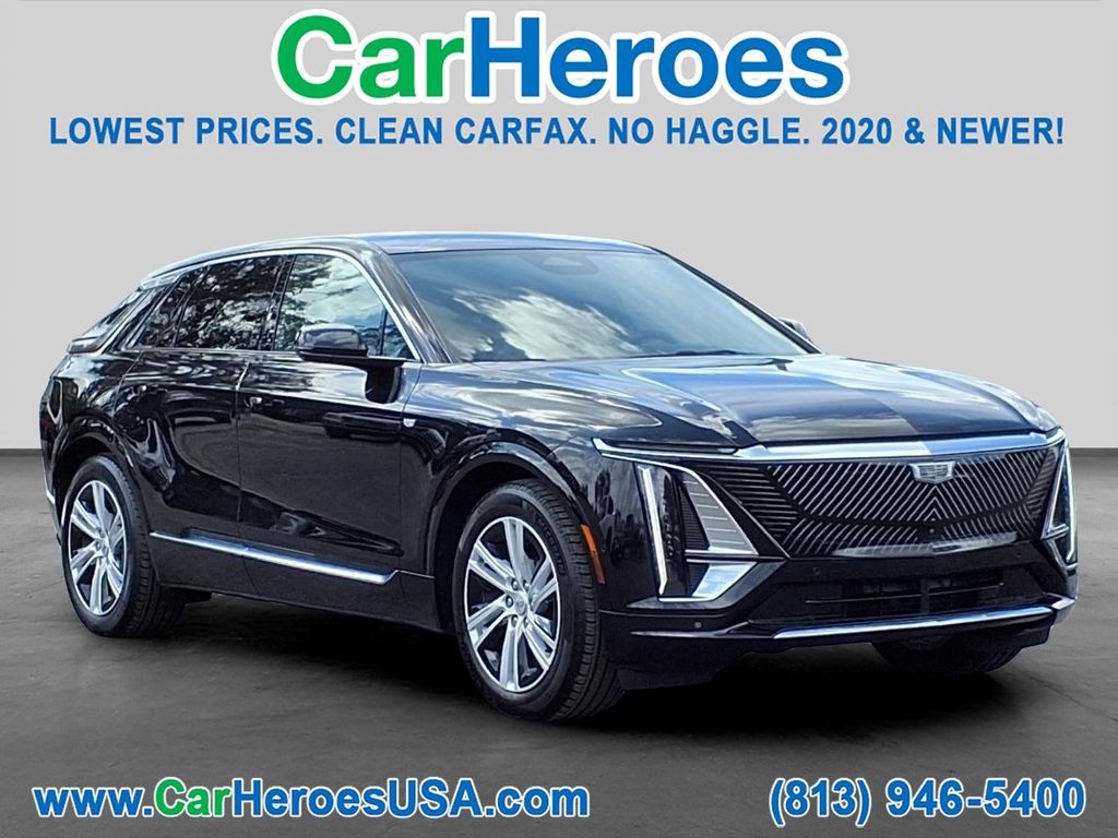 Stellar Black Metallic 2024 Cadillac LYRIQ Tech AWD SUV / Crossover All-Wheel Drive 1-Speed Automatic