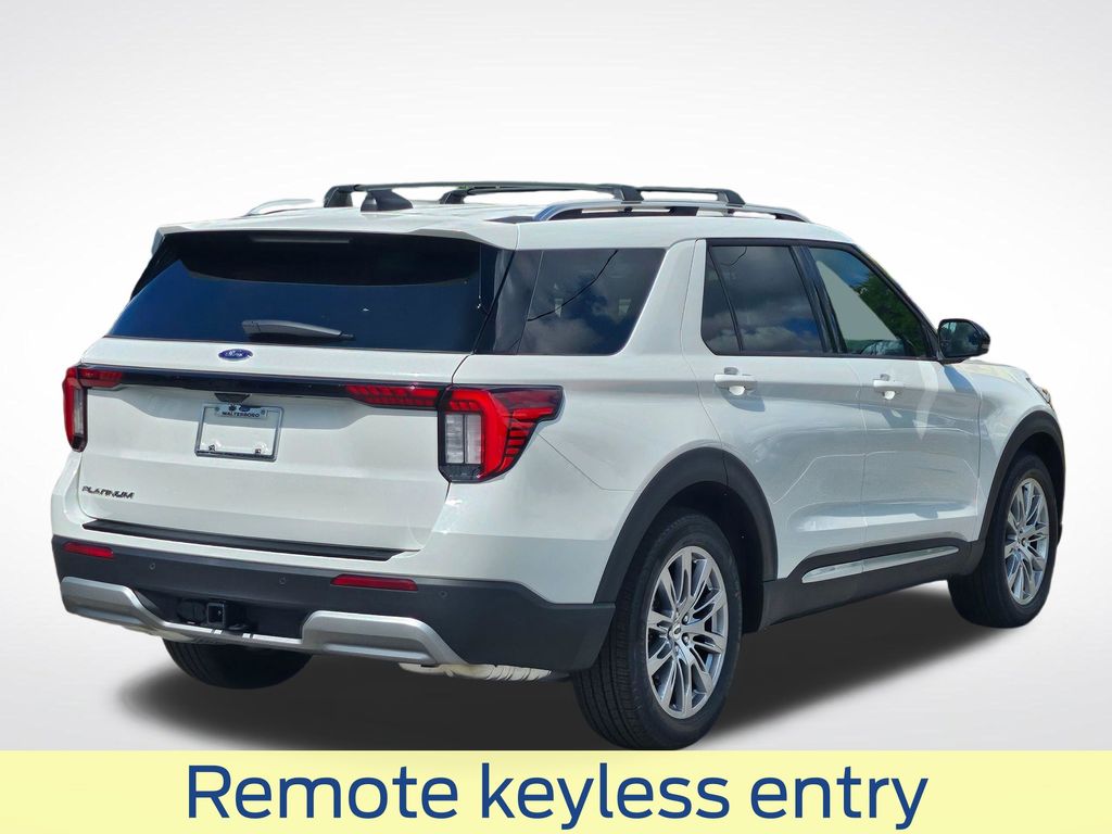2026 Ford Explorer Platinum White at Walterboro Ford