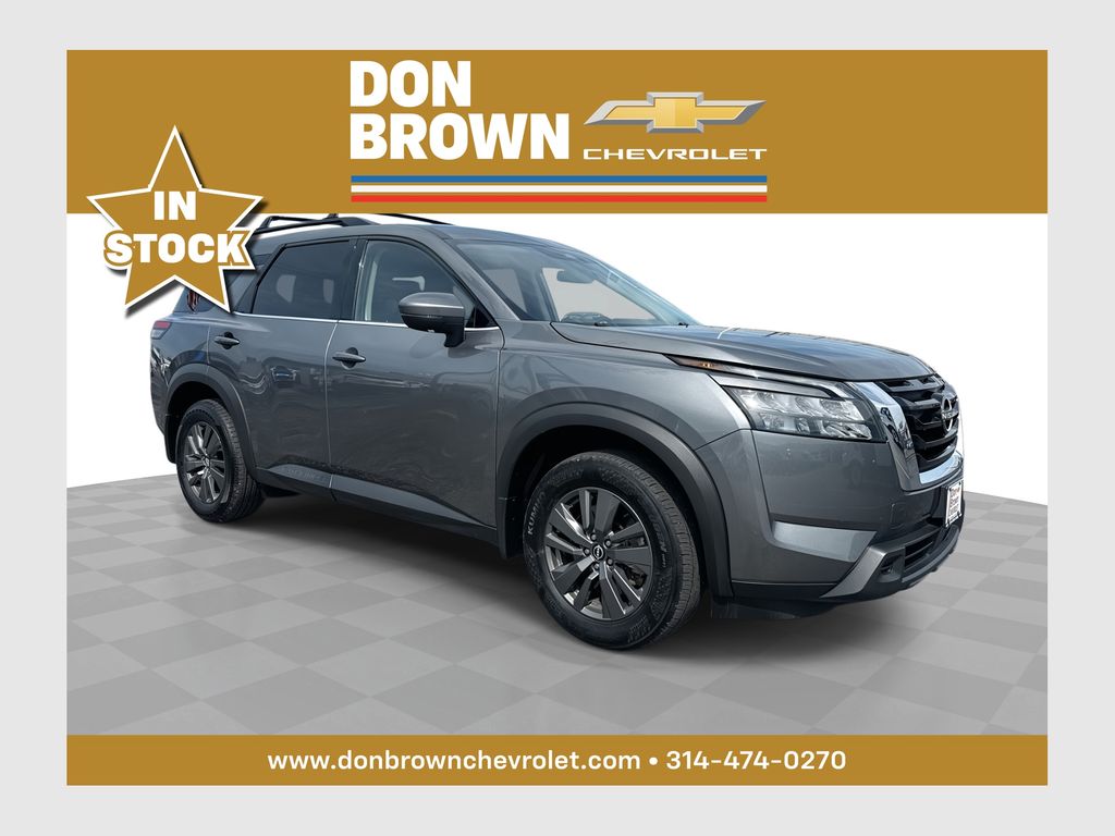 Gray (Gun Metallic) 2024 Nissan Pathfinder SUV / Crossover Front-Wheel Drive 9-Speed Automatic