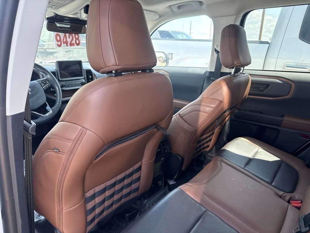 2024 Ford Bronco Sport Badlands White at Joe Myers Mazda Kia