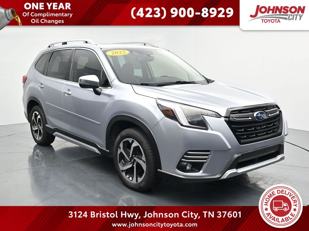 Ice Silver Metallic 2022 Subaru Forester SUV / Crossover All-Wheel Drive Automatic