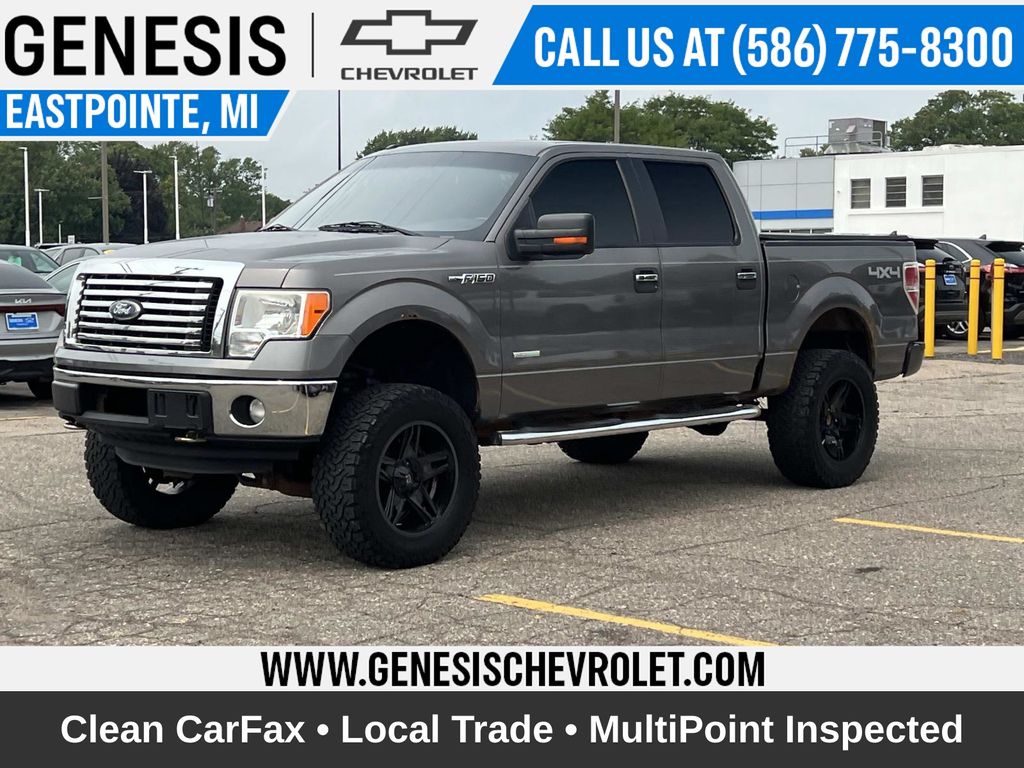 Sterling Gray Metallic 2011 Ford F-150 Pickup Truck Four-Wheel Drive 6-Speed Automatic