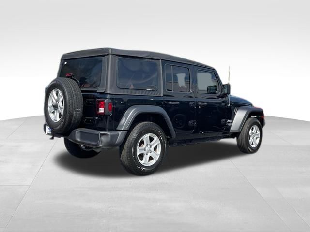 2021 Black Clearcoat Jeep Wrangler Unlimited Sport S 4X4 SUV