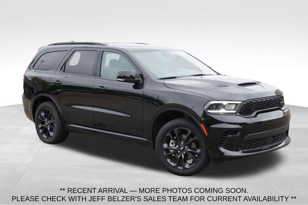 DB Black Clearcoat 2025 Dodge Durango SUV / Crossover All-Wheel Drive 8-Speed Automatic