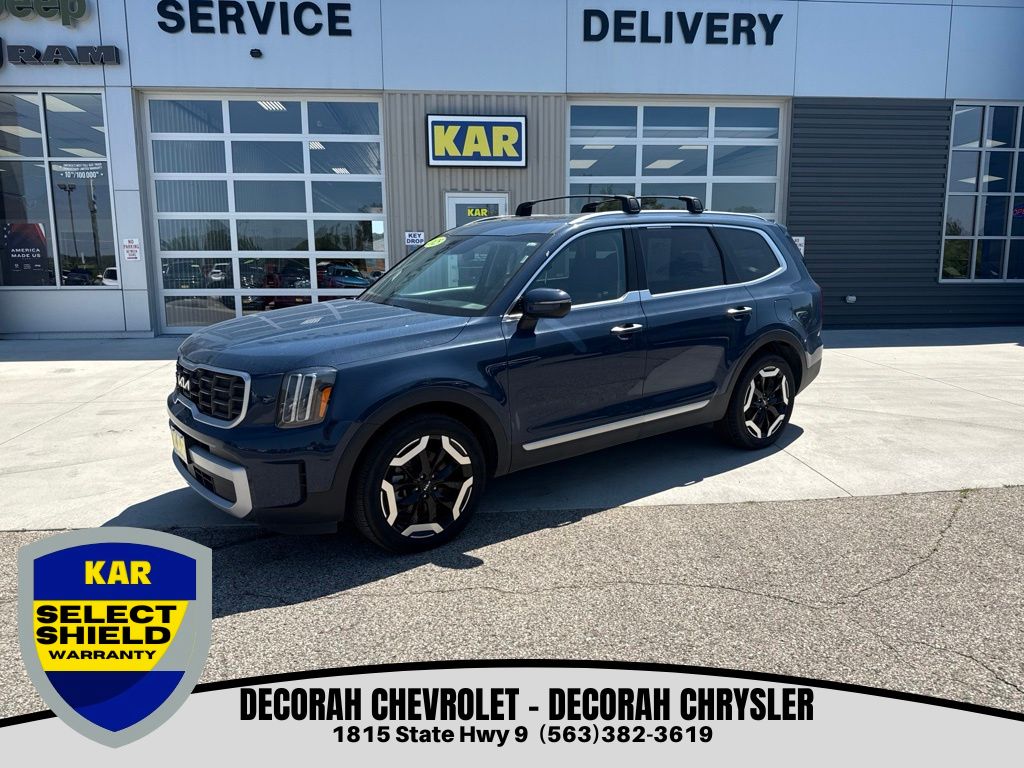 Midnight Lake Blue 2025 Kia Telluride SUV / Crossover All-Wheel Drive 8-Speed Automatic