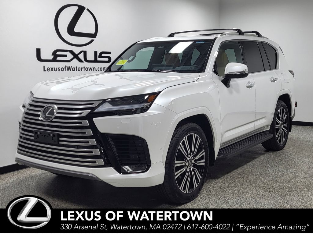 Eminent White Pearl 2025 Lexus LX Hybrid SUV / Crossover All-Wheel Drive Automatic