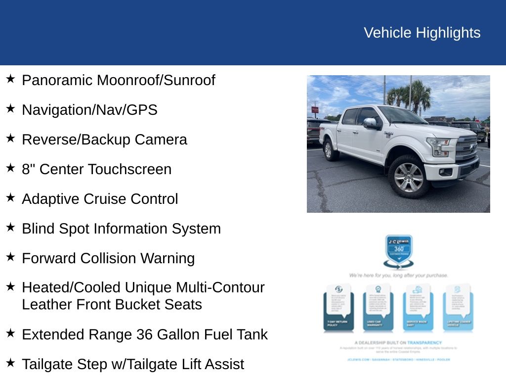 2016 Ford F-150 Platinum