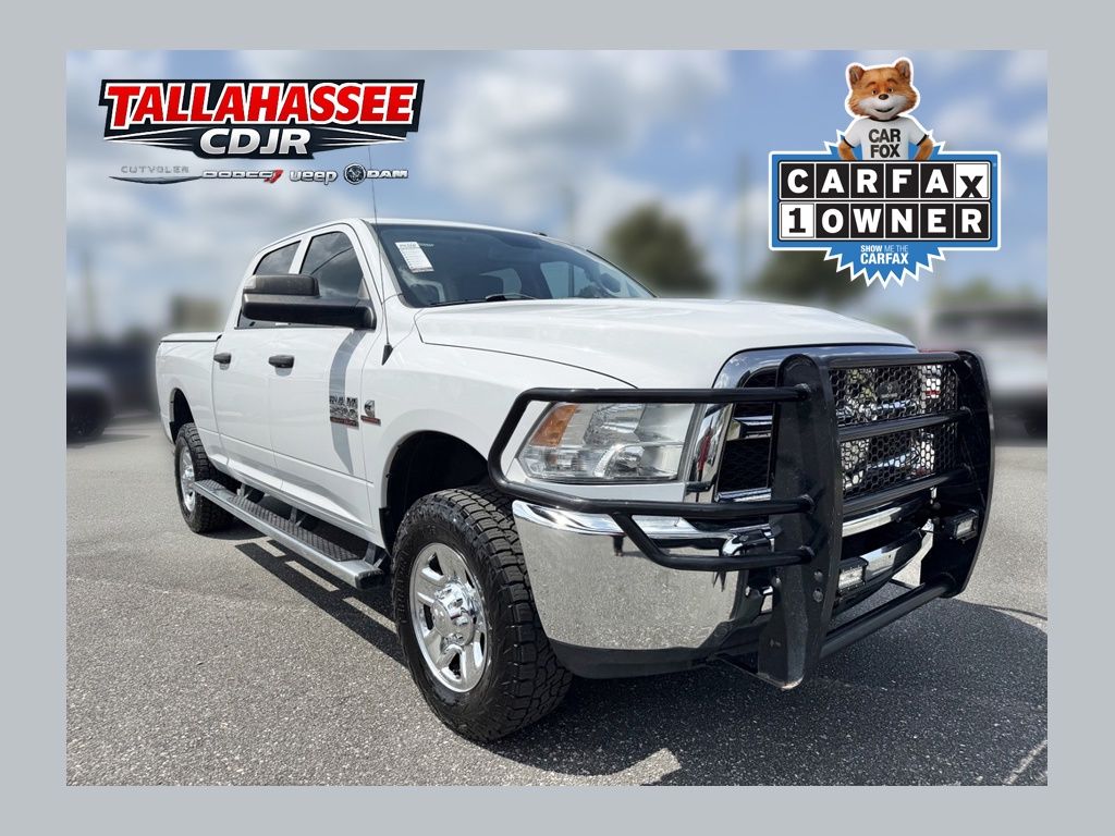 Bright White Clearcoat 2016 RAM 2500 Pickup Truck Four-Wheel Drive 6-Speed Automatic