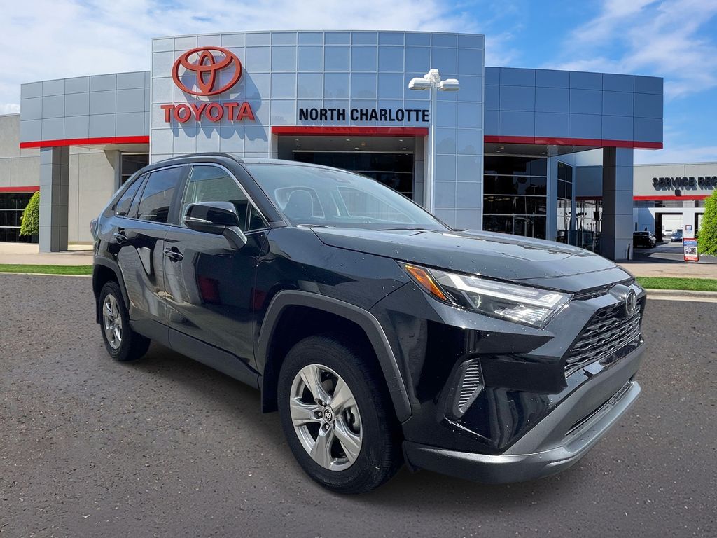 Midnight Black Metallic 2025 Toyota RAV4 XLE FWD SUV / Crossover Front-Wheel Drive 8-Speed Automatic