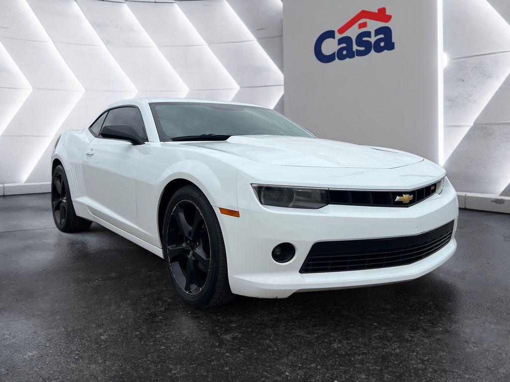 Summit White 2015 Chevrolet Camaro 1LT Coupe RWD Coupe Rear-Wheel Drive 6-Speed Automatic