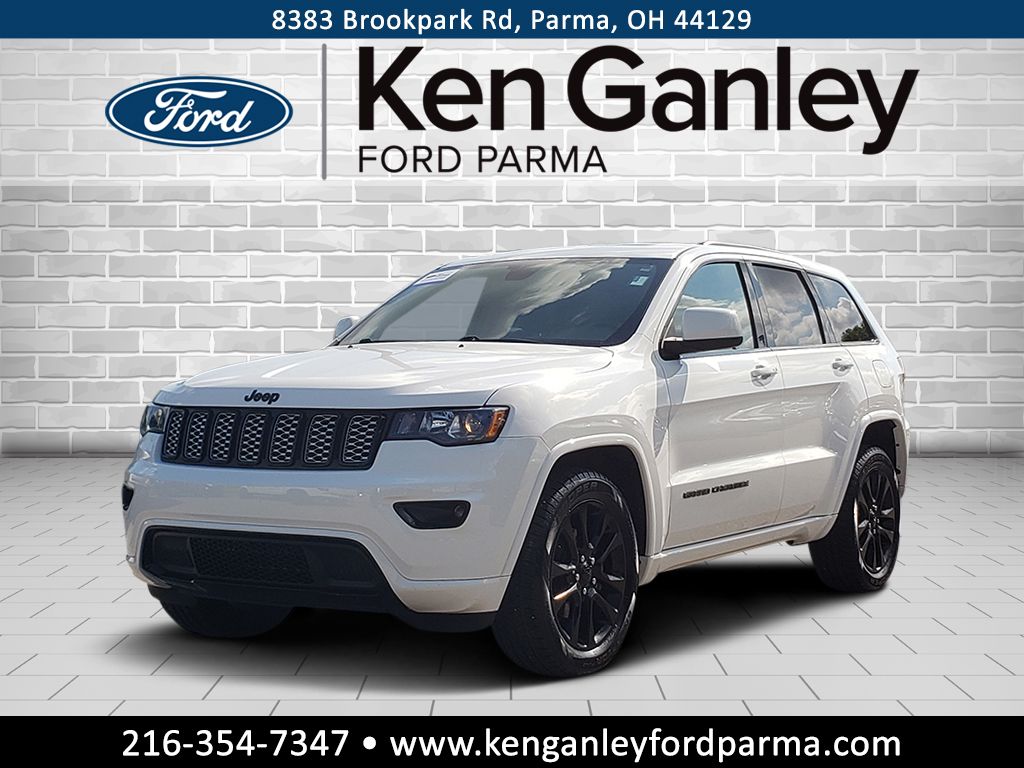 Bright White Clearcoat 2019 Jeep Grand Cherokee SUV / Crossover Four-Wheel Drive 8-Speed Automatic