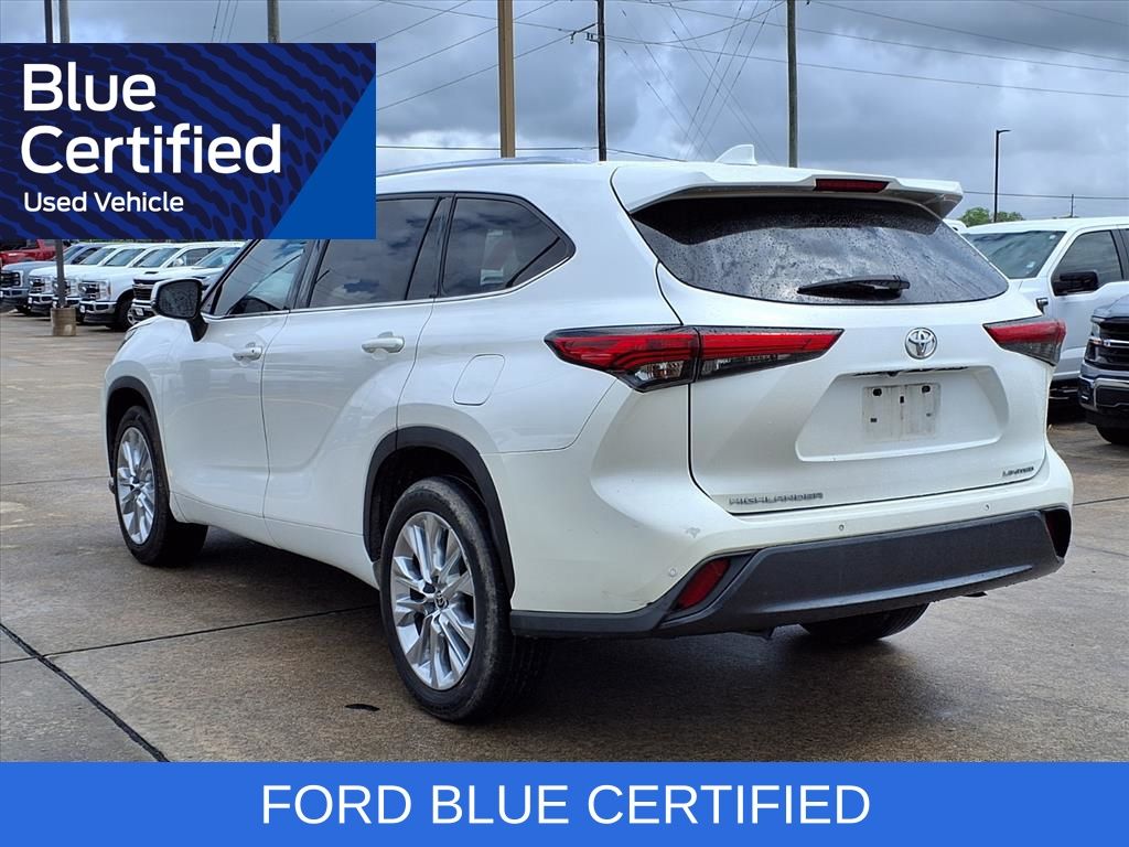 2020 Toyota Highlander Limited White at Cook Ford