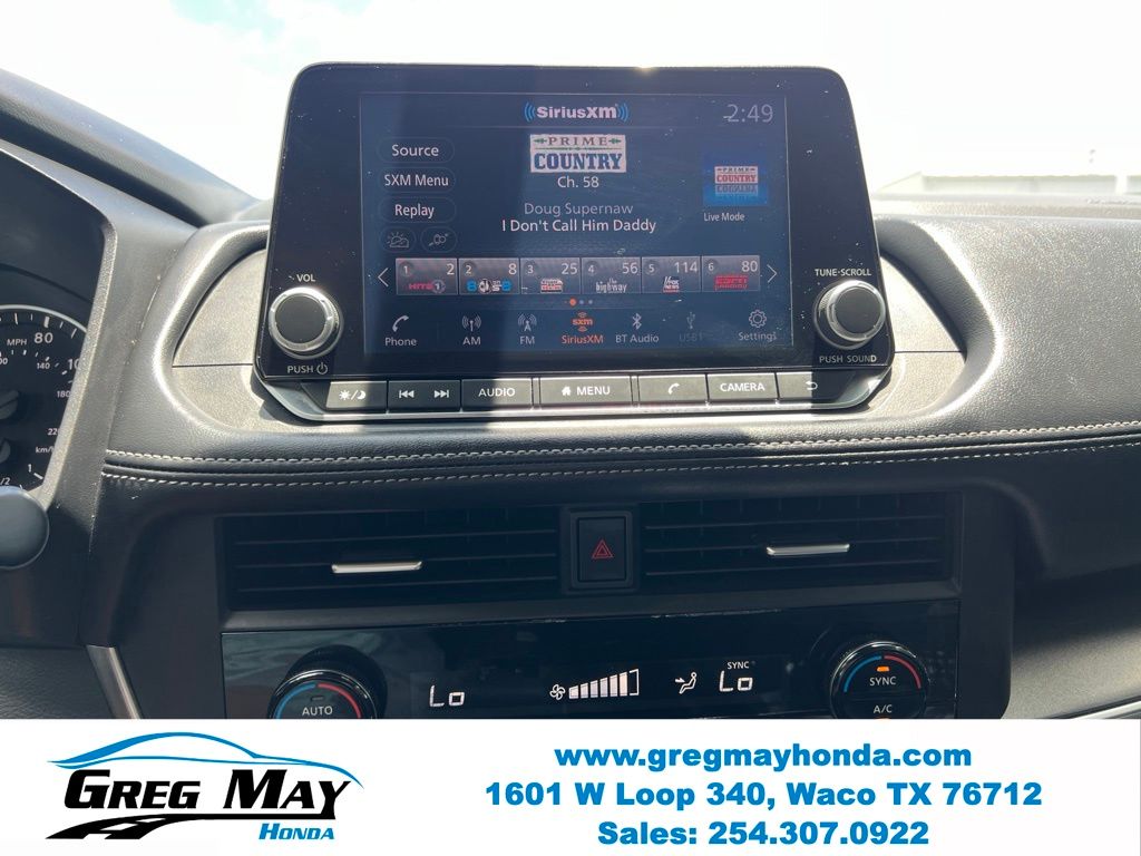 2024 Nissan Rogue SV Black at Greg May Honda