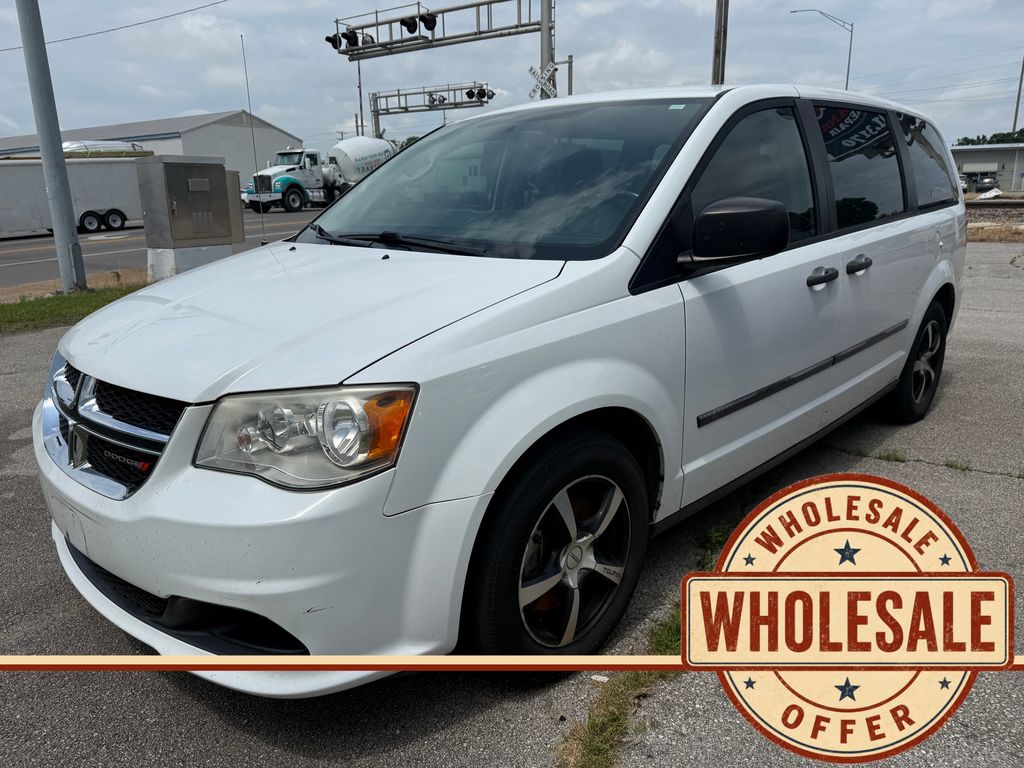 Bright White Clearcoat 2016 Dodge Grand Caravan Minivan Front-Wheel Drive 6-Speed Automatic