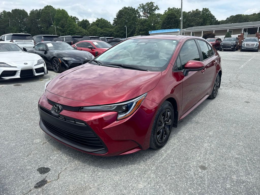 Pearl 2025 Toyota Corolla Sedan Front-Wheel Drive Continuously Variable Transmission