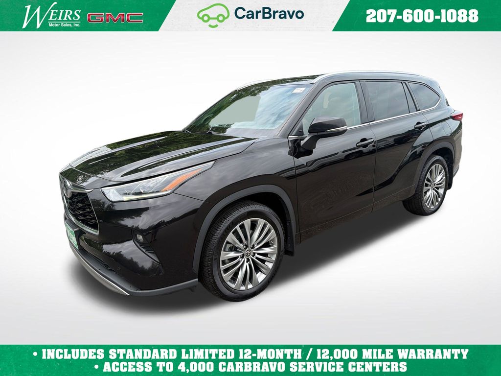 Opulent Amber 2021 Toyota Highlander SUV / Crossover All-Wheel Drive 8-Speed Automatic
