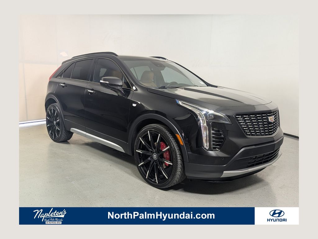 Stellar Black Metallic 2021 Cadillac XT4 SUV / Crossover Front-Wheel Drive 9-Speed Automatic