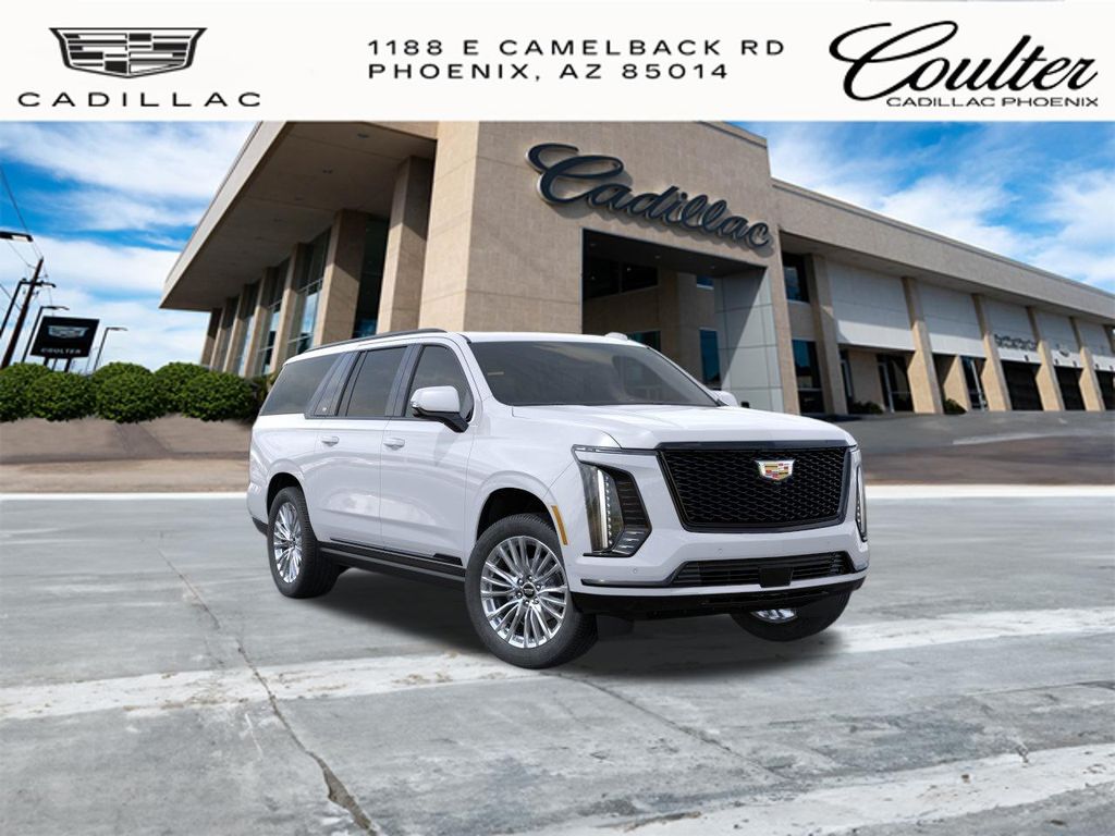 Vibrant White Tricoat 2026 Cadillac Escalade ESV SUV / Crossover Four-Wheel Drive