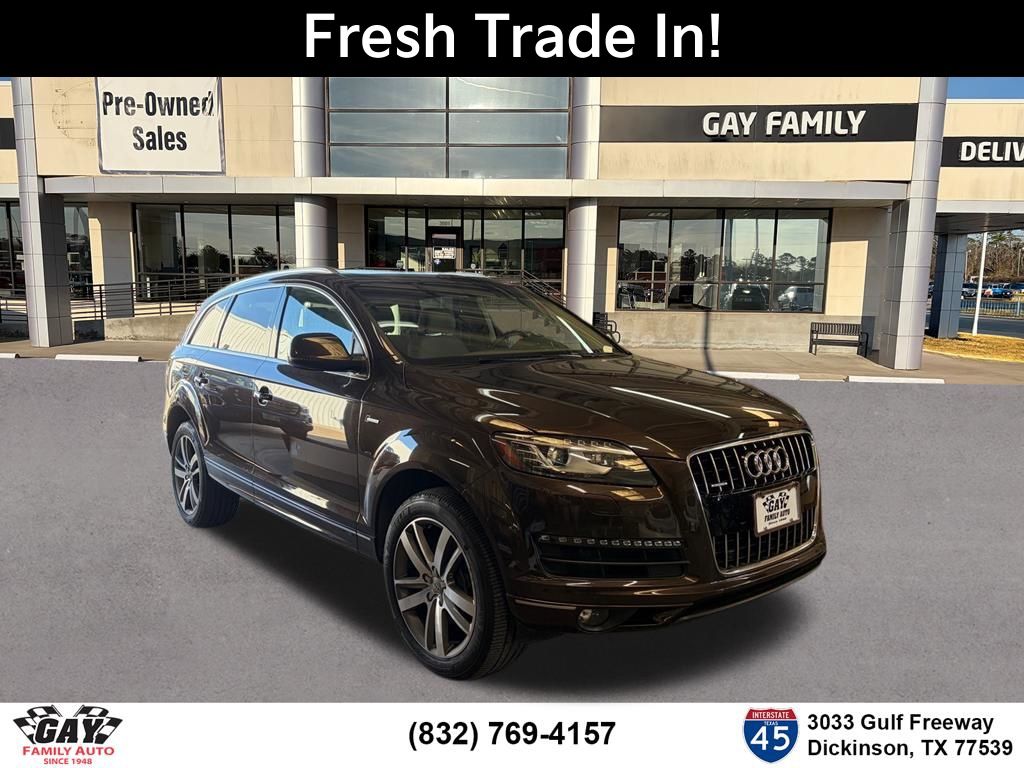 Brown Metallic 2015 Audi Q7 3.0T quattro Premium Plus SUV / Crossover All-Wheel Drive 8-Speed Automatic