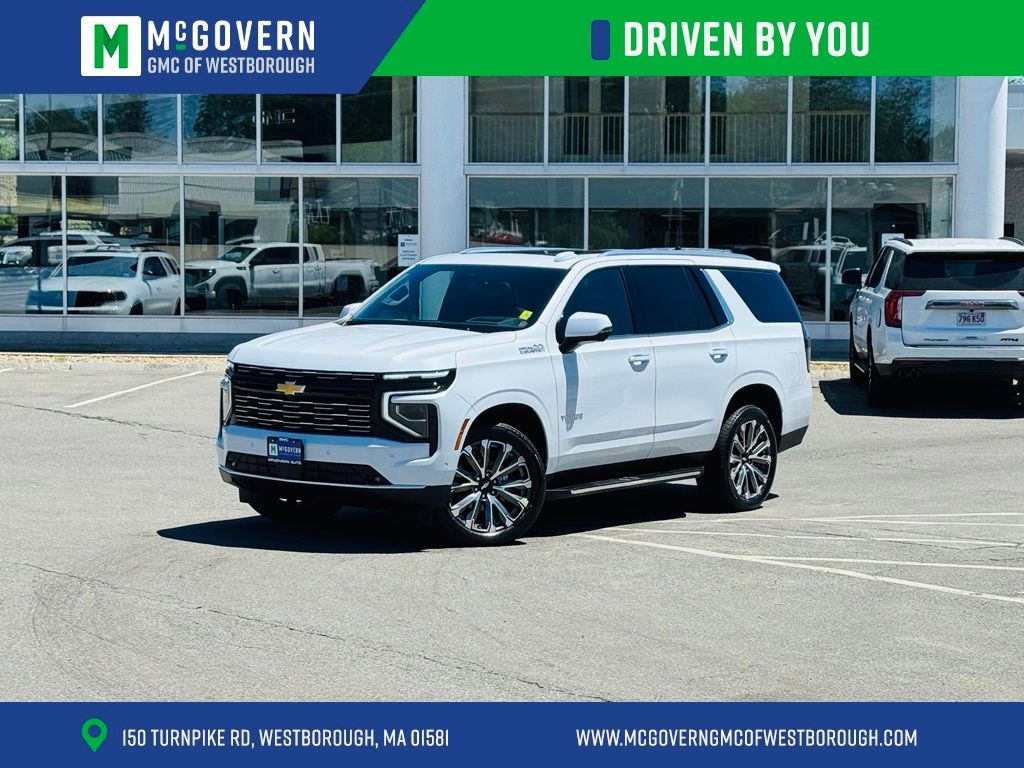 Polar White Tricoat 2026 Chevrolet Tahoe High Country 4WD SUV / Crossover Four-Wheel Drive Automatic