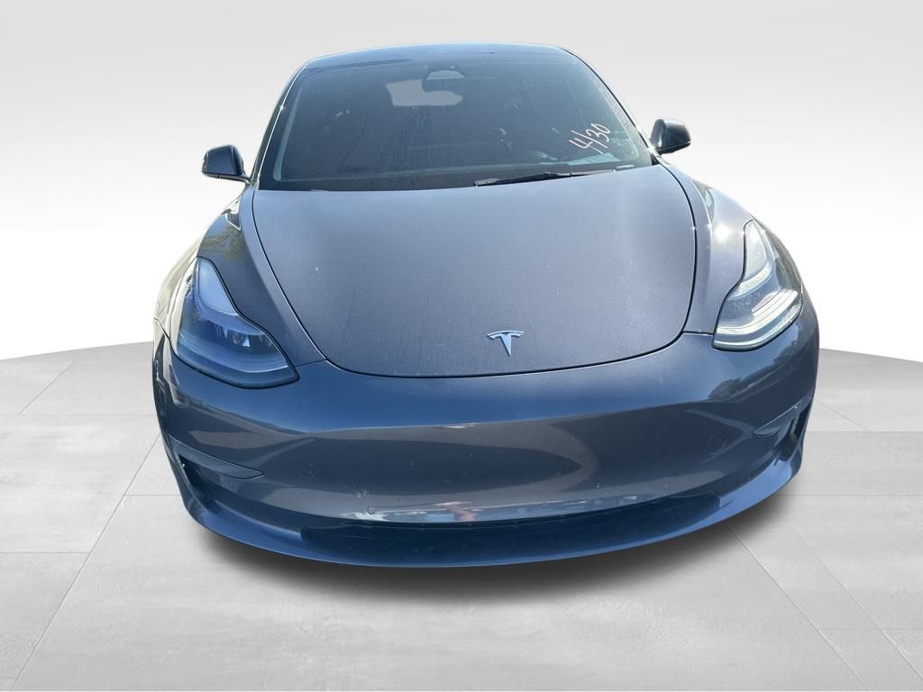 2022 Midnight Silver Metallic Tesla Model 3 Long Range AWD Sedan